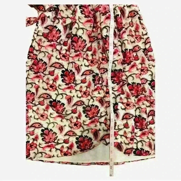 ML Monique Lhuillier Printed Velvet Cocktail Dress Size 4 NWT - Picture 12 of 16